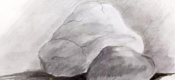 عکس سنگ رسوبی نقاشی
