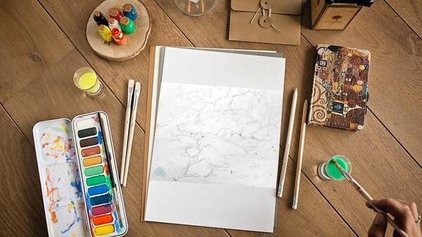 عکس سنگ رسوبی نقاشی
