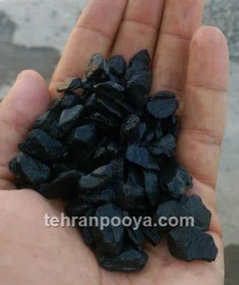 عکس سنگ ریزه سیاه و سفید