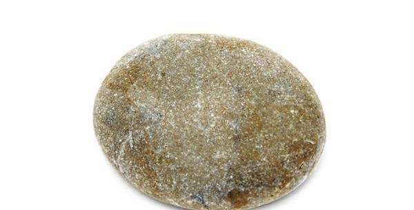 عکس سنگ سفید گرد