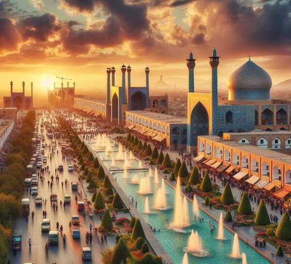 عکس مکان های دیدنی اصفهان