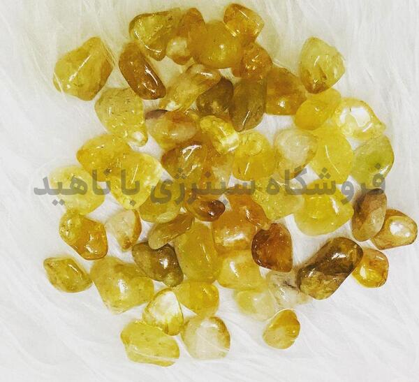 عکس سنگ سیترین زرد