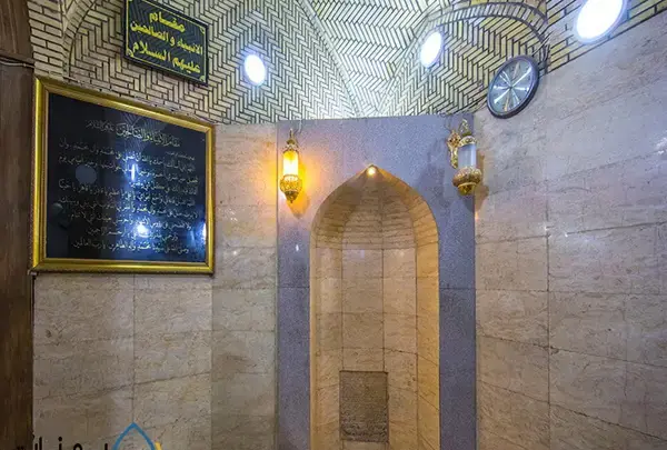 عکس سنگ سبز مسجد سهله
