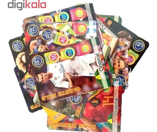 عکس کارت سنگ کاغذ قیچی رونالدو