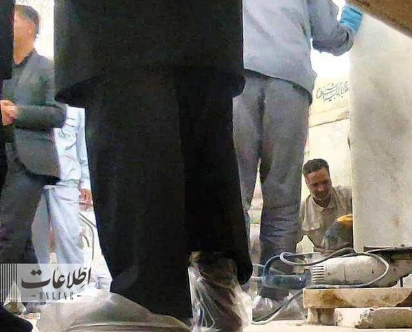 عکس خاکی شهید رئیسی