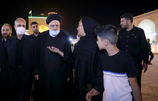 عکس خاکی رئیسی