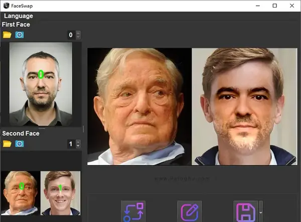 برنامه جابجایی عکس صورت