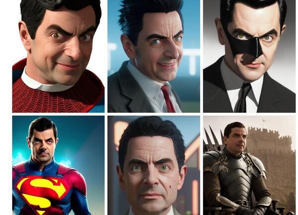 جابجایی صورت عکس