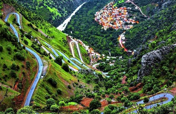 عکس از جاهای دیدنی کردستان