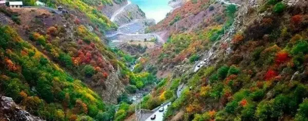 عکس های جاهای دیدنی جاده چالوس