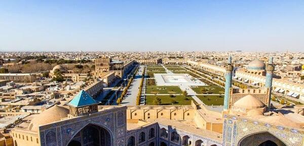 عکس نقاشی جاهای دیدنی اصفهان