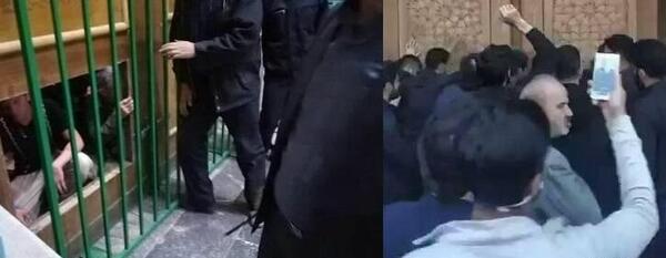 عکس قمه زنی سفیر انگلیس