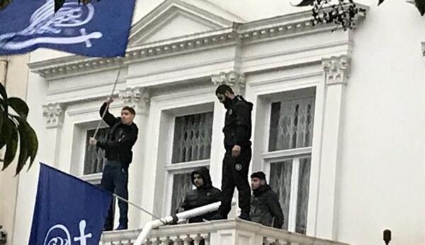 عکس قمه زنی سفیر انگلیس