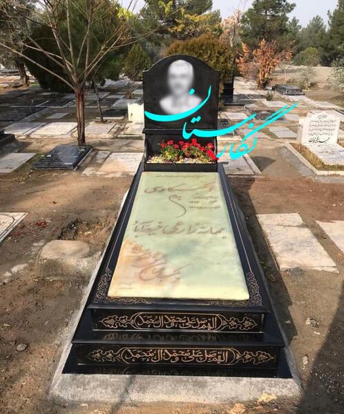 عکس سنگ مزار مرمر