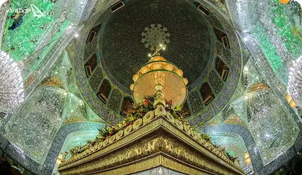 عکس سنگ مزار امام حسین