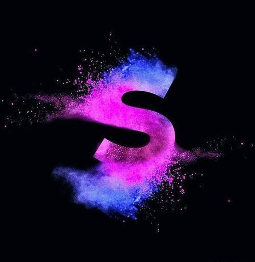 عکس خالکوبی حرف s