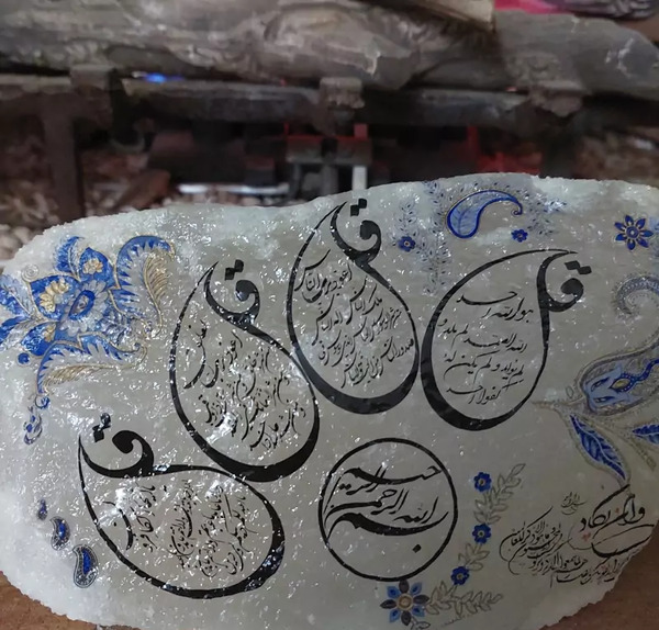 عکس سنگ نمک تزیینی