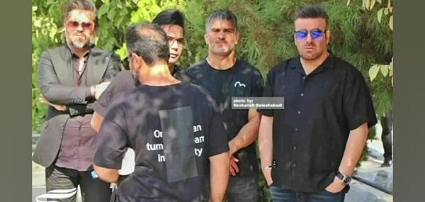 عکس فیک مراسم خاکسپاری