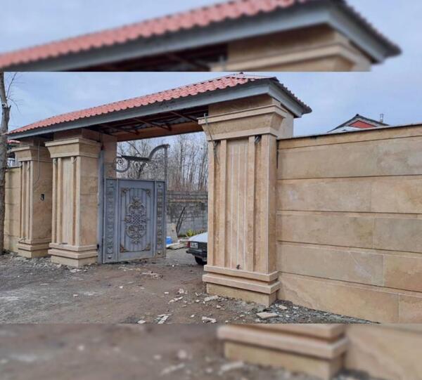 عکس سنگ کاری نمای ساختمان