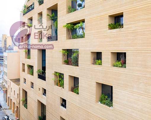 عکس سنگ کاری نمای ساختمان
