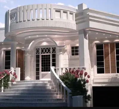 عکس سنگ کاری نمای ساختمان