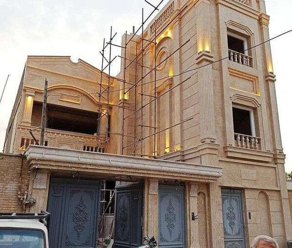 عکس سنگ کاری نمای ساختمان