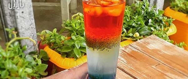 عکس شربت خاکشیر وتخم شربتی