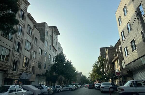 عکس خاک سفید تهران