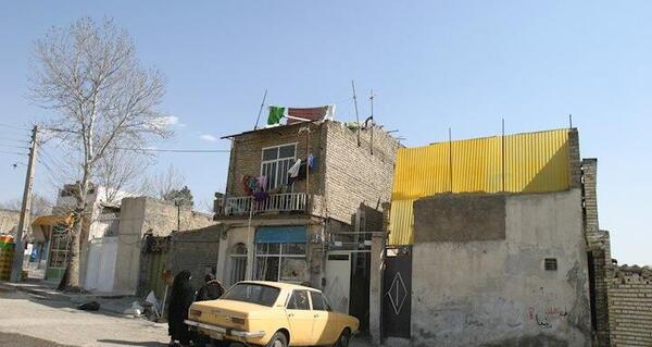 عکس خاک سفید تهران