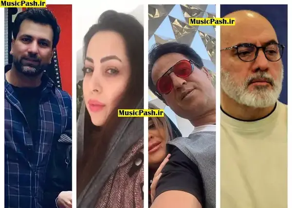 عکس خاک بر سری بازیگران