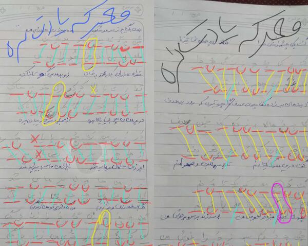 عکس درس چشمه و سنگ