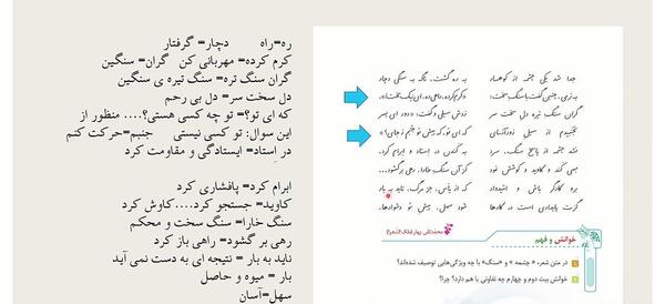عکس درس چشمه و سنگ