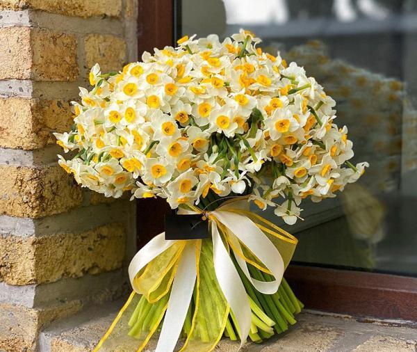 عکس گل روی خاک