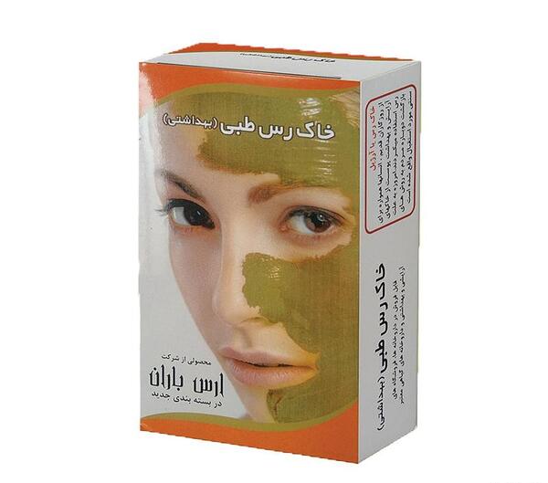 عکس ماسک خاک رس قرمز