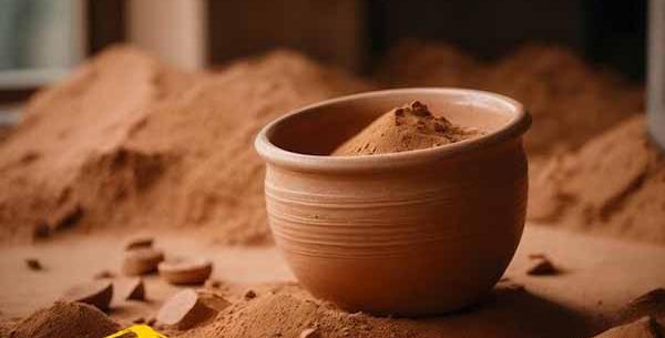عکس خاک رس و ماسه