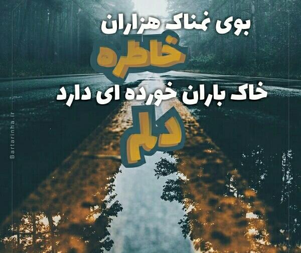عکس بوی خاک باران خورده