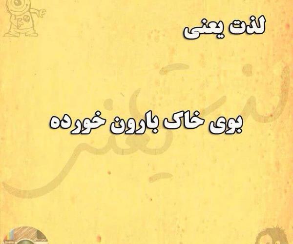 عکس بوی خاک باران خورده