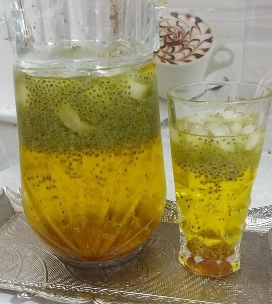 عکس خاکشیر وتخم شربتی