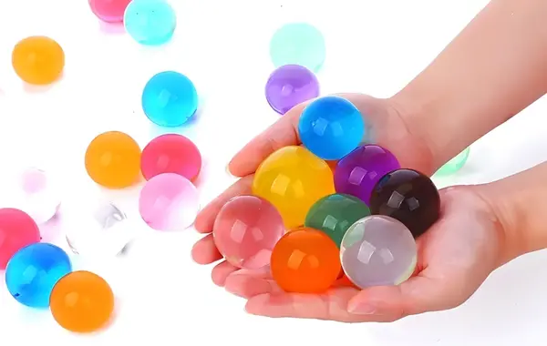 عکس خاک ژله ای رنگی