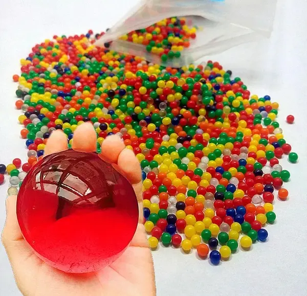 عکس خاک ژله ای رنگی