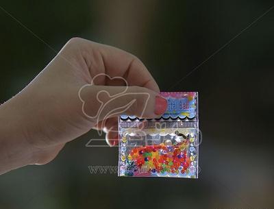 عکس خاک ژله ای رنگی