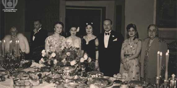 عکس خاکسپاری اشرف پهلوی