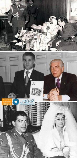 عکس خاکسپاری اشرف پهلوی
