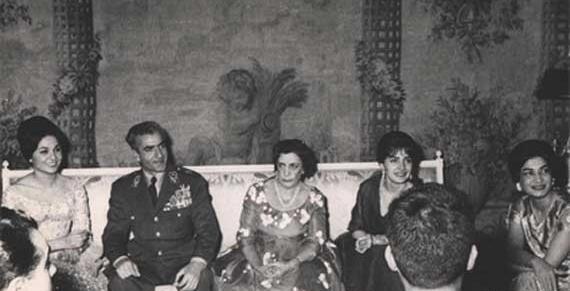 عکس خاکسپاری اشرف پهلوی