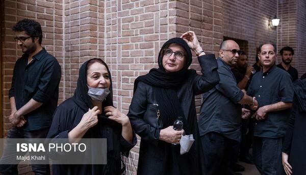 عکس خاکسپاری امین مشکی