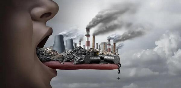 عکس از آلودگی خاک