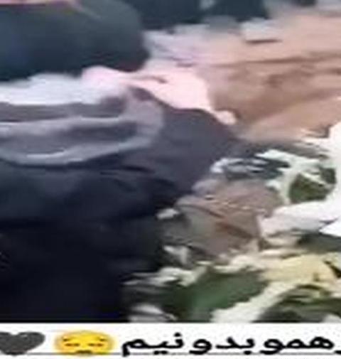عکس خاکسپاری ویدا افشار