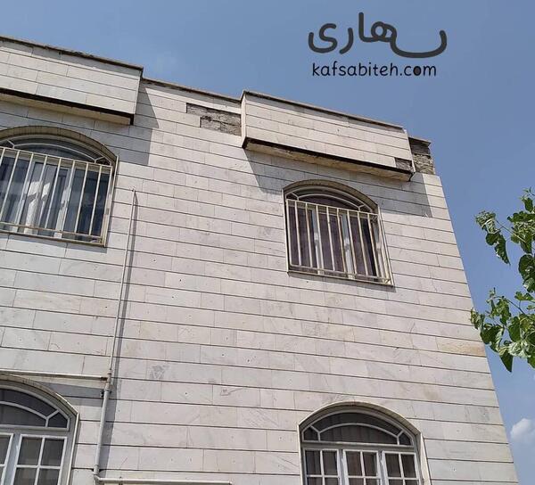 عکس نمای خانه با سنگ