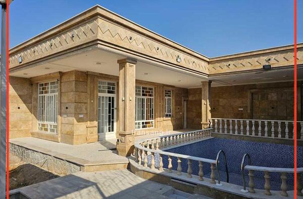 عکس نمای خانه با سنگ