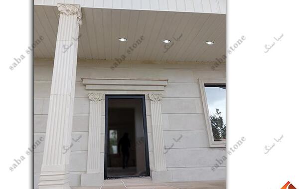 عکس نمای خانه با سنگ
